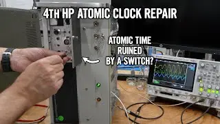 Fourth HP 5061A atomic clock repair: revisiting a clock that showed parts per trillion instability