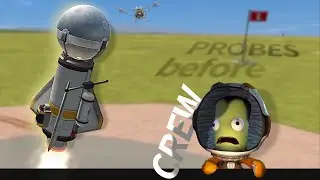 Probes Before Crew in KSP ~☼~ Starting a new Kerbal Career (Day 1)