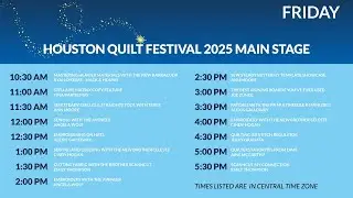 Day 3 - AllBrands Houston Quilt Festival Live Demo Stage