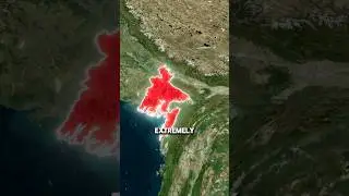 Geography if Sea Levels Were to rise..#geography #maps #map #bangladesh #unitedstates
