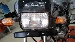 Hero Splendor Plus (красный и черный) | Характеристики и цена, Обзор Splendor Plus 2018
