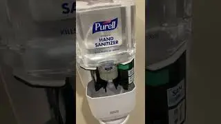 How to replace Purell hand sanitizer dispenser.