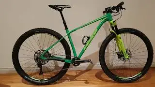 2018 Merida Big 9 Limited 29r MTB with Brand X Ascend Dropper Seat Post