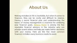 Athena Pettit   Reputable financial Advisors in the Industry