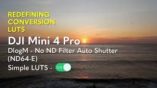 🎥 Master No ND Filming with Simple LUTs for DJI Mini 4 Pro! 🚁🔥