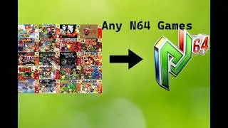 Tutorial : How to play any Nintendo 64 games on your computer with Project64