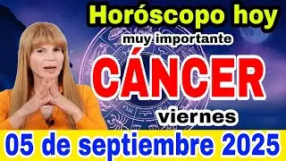 Hor&oacute;scopo C&aacute;ncer 5 Septiembre 2025 &ndash; Amor, Dinero y Trabajo Hoy
