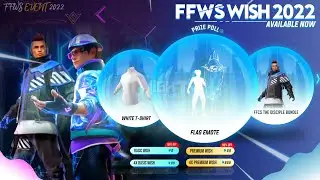 FFWS WISH EVENT 2022 | CRIMINAL BUNDLE RETURN | NEXT TOPUP EVENT | FLAG EMOTE | FIRE FIRE NEW EVENT