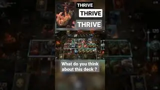 GWENT .  MONSTERS DECK THRIVE. What do you think ?