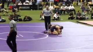 Camden Fischer vs Chris Brown 2014 state finals