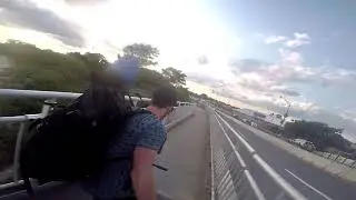Bike across the Rockaway Bridge