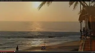 anjuna beach , sunset time , goa , india , www.tharobster.wordpress.com ГОА