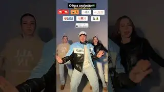 Olha a explos&atilde;o - Dancechallenge 🇧🇷 #foryou #dance #tutorial