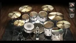 155 BPM 4/4 drum beat - Base Bater&iacute;a - Metr&oacute;nomo