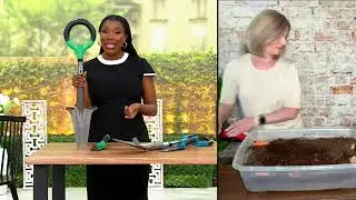 Radius Root Slayer Set of 2 Mini Digger Shovel & Trowel on QVC