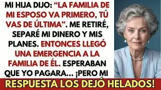 Mi Hija Dijo： «La Familia De Mi Esposo Va Primero, Tú Siempre Vas Última»  Y Algo En Mí Se Quebr