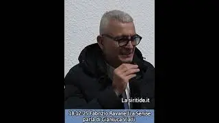 18-12-25 Fabrizio Ravanelli a Senise parla di Gianluca Vialli 