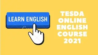 🆕 TESDA Online English Course *** tesda online enrollment Matapat na Video