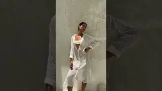 Voyage Shirt Dress - White Stripes | The Handloom