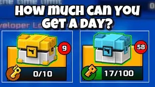 How much small and king chests you can get a day? | Pixel Gun 3D