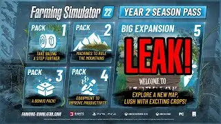 LS22 Seasons Pass 2 geleakt! | 5 DLCs! Neue Karte mit Karotten!, Maisballen & Mehr!