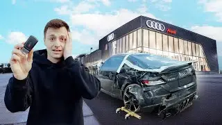 Rebuilding a Wrecked Audi TTRS