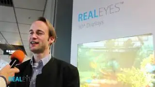REALEYES 3D Display am Airport D&uuml;sseldorf - kurz