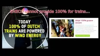 Do Dutch trains run on Wind?