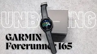 A Budget Garmin Watch - Garmin Forerunner 165 | ASMR UNBOXING