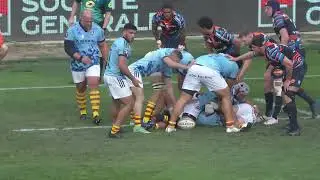 TOP 14 - Essai de Alistair CROSSDALE (USAP) - USA Perpignan - Racing 92 - Saison 2022-2023