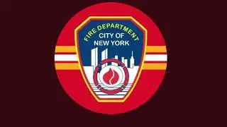 FDNY TILLER 20 TAKING UP FROM A CALL ON GRAND STREET IN LITTLE ITALY AREA OF MANHATTAN NEW YORK CITY