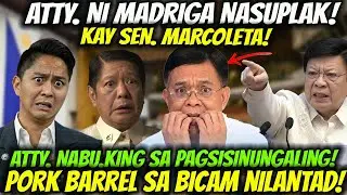 MARCOLETA SINUPLAK ANG ATTY NI MADRIAGA! ATTY BUKING SA KASINUNGALINGAN PORK BARREL SA BICAM BISTADO