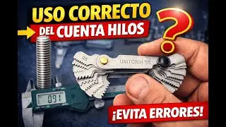 Identificacion de ROSCAS / Ejemplos: uso de cuenta hilos, ROSCA METRICA Y ESTANDAR