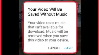 Facebook Story || Saved Without Music || isn't available download problem