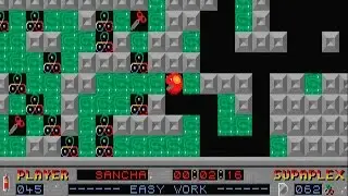 Supaplex (WITH COMMENTS): Level 45 - Easy Work