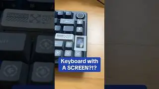 OLED screen on a Keyboard? #shorts