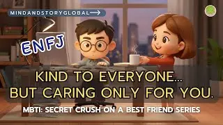 When an ENFJ Has a Secret Crush on Their Best Friend (MBTI Animation). #enfj  #mbti  #mbtilove