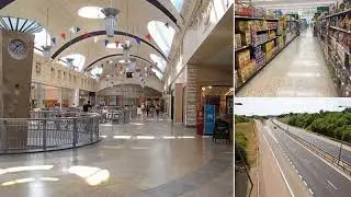 BREAKING! Empty streets and no traffic during World Cup England game
