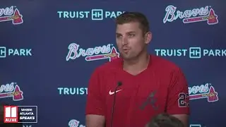 Austin Riley talks about 10-year contract with Atlanta Braves