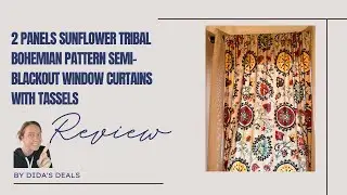 Transform your space with stunning tribal bohemian curtains