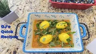 Duck Egg Recipe | Easy Boiled Duck Egg Curry Recipe by GJ's Quick recipes