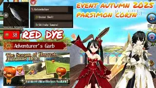 Toram online - event autum parsimon coryn is back red dye boss auvio + new craft BS autumn - Yusagi