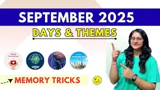 September 2025 Days and Themes | National & International days | with Memory Tricks