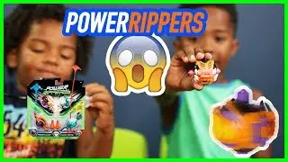 CRAZY FAST POWER RIPPERS | KidsToyTube