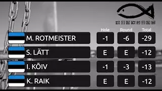 DiscFish - EMV discgolfis 2016 - Alutaguse - FINAL 9 - Rotmeister, L&auml;tt, K&otilde;iv, Raik
