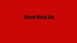 Blood Ninja Set! AQW Beginner Sets