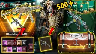 UMP-45 Ghost Pirate ☠️ BACK || Ghost Pirate Crate Opening - 100 CRATE || PUBG: NEW STATE 🔥