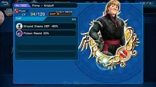 KINGDOM HEARTS UNION X: PRIME - KRISTOFF TRAITS