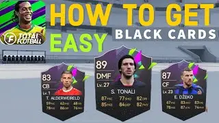 Total Football Mobile - SIGN TONALI , DŽEKO & ALDERWEIRELD [Black Cards]