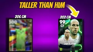 TALLEST PLAYER IN EFOOTBALL🦒